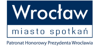 Patronat honorowy - Prezydent Wrocławia